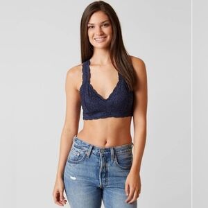 NWT Free People navy bralette